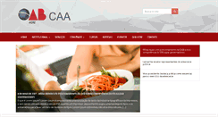 Desktop Screenshot of caaac.org.br